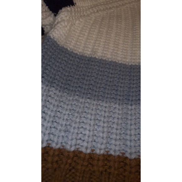 Tilly’s full tilt boxy striped balloon sleeve lightweight sweater xxl - Picture 3 of 3